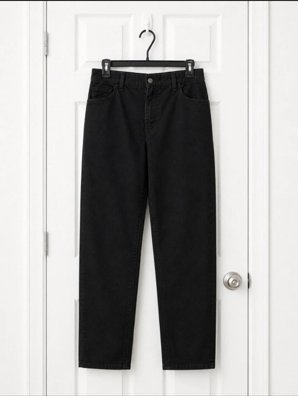 Levi’s 550 Jeans Women’s 12 Black Classic Relaxed Fit Tapered Stretch Denim Mid